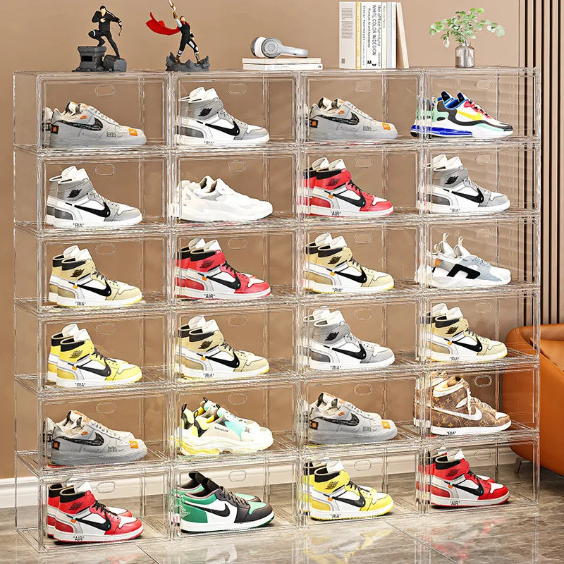 Hyped Clear-Shoe Box