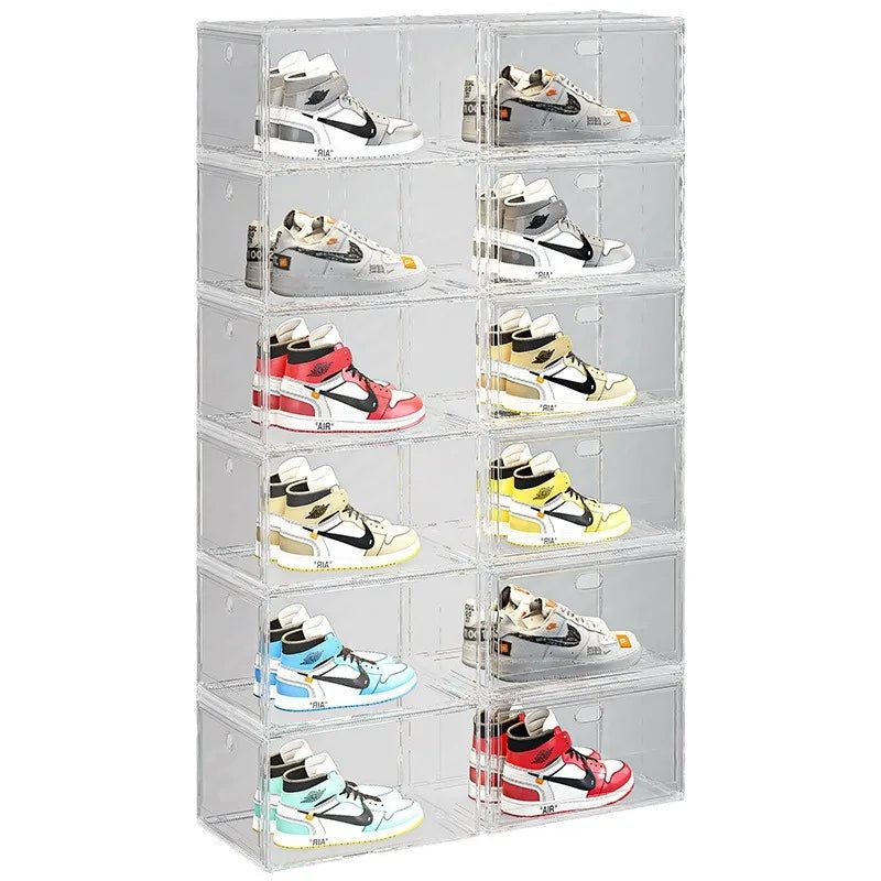 Hyped Clear-Shoe Box