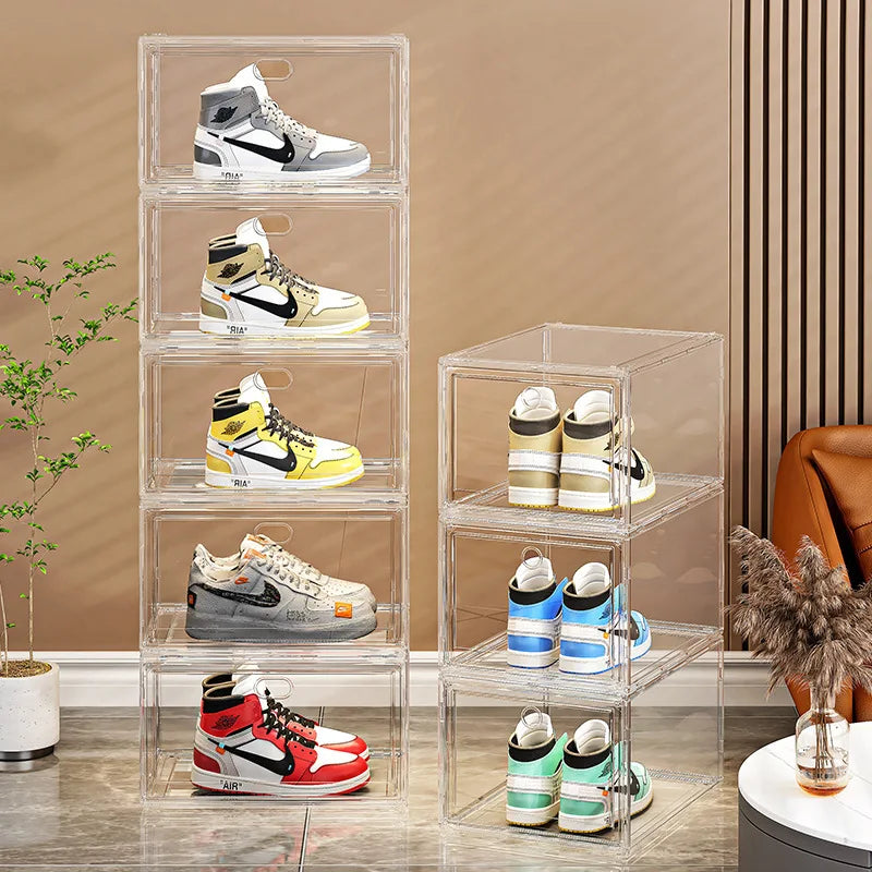 Hyped Clear-Shoe Box