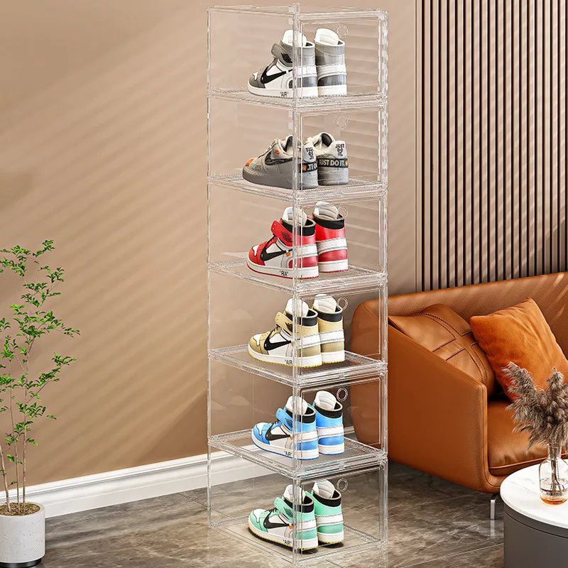 Hyped Clear-Shoe Box